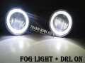 Đèn sương mù siêu sáng 2 chế độ DRL + LED m2