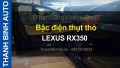 Video Bậc điện thụt thò LEXUS RX350