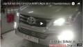 Video Lắp full led cho TOYOTA FORTUNER 2017 ThanhBinhAuto