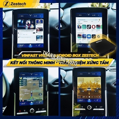 Android Box Zestech cho xe Vinfast E34