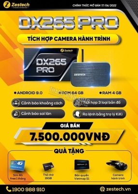 Box Android Zestech DX265 Pro