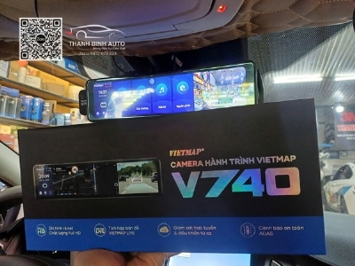 Camera hành trình Vietmap V740 gương điện tử đa năng
