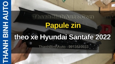 Video Papule zin theo xe Hyundai Santafe 2022 tại ThanhBinhAuto