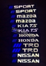 Đèn Led logo hãng xe