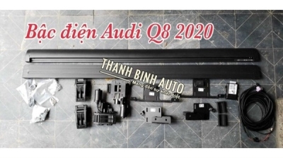 Bậc điện, bệ bước điện thò thụt xe AUDI Q8 2020