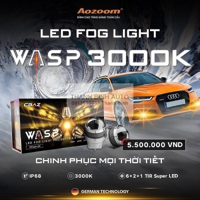 Bi gầm Aozoom Led Foglight WASP 3000K