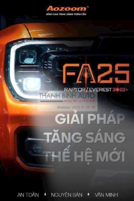 Cụm Plug & Play FA25 dành riêng cho Ford Ranger 2022+