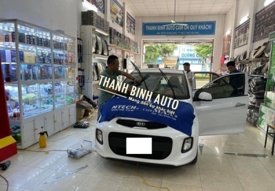 Dán kính, dán phim cách nhiệt xe KIA MORNING