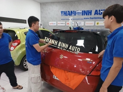 Dán kính, dán phim cách nhiệt cho xe SUZUKI SWIFT