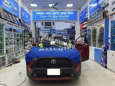 Dán phim Ntech Hàn quốc cho xe TOYOTA CROSS 2023