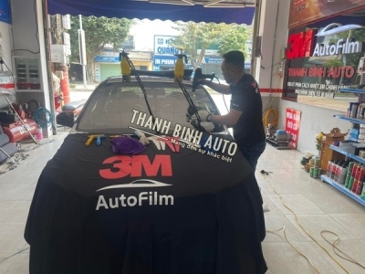 Dán phim cách nhiệt 3M Mỹ cho xe KIA SOLUTO 2019
