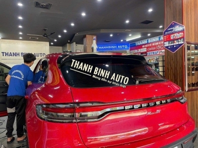 Dán phim cách nhiệt 3M cho xe Porsche Macan