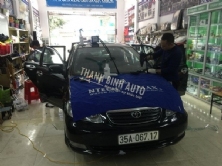 Dán phim cách nhiệt Ntech cho xe Toyota Atis 2004
