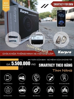 Chìa khóa thông minh KARPRO cho xe BMW