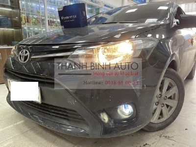 Đèn bi gầm 3 màu cho xe VIOS 2017