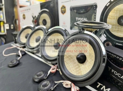 Độ âm thanh Focal cho xe Hyundai Custin