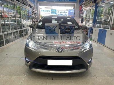 Độ đèn tăng sáng cho xe VIOS 2017