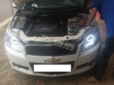Độ đèn xe GENTRA