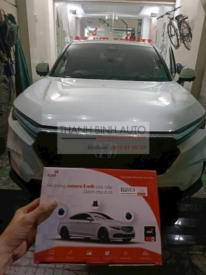 Hệ thống camera 3 mắt ICAR Elliview Y5 Premium cho xe HONDA CRV 2024