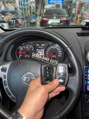 Lắp Startstop Smartkey Kappro cho xe Nissan Qashqai