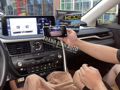 Lắp camera hành trình Vietmap KC01 cho xe LEXUS RX350 2022