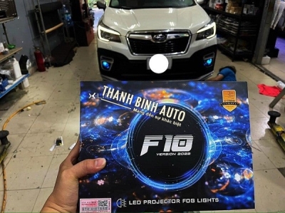 Lắp đèn bi gầm F10 tăng sáng cho xe SUBARU FORESTER