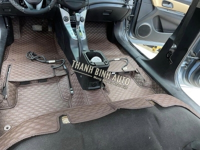 Lắp sàn da 360 cho xe Lacetti CDX 2010