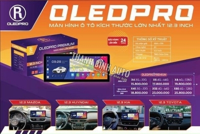 Màn hình Android OLEDPRO 12,3 inchs cho ô tô