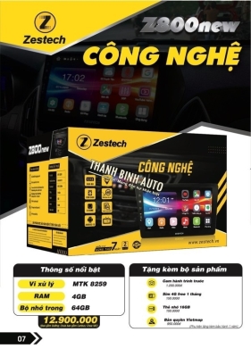 Màn hình Android Zestech Z800 New