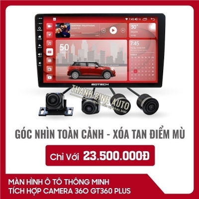 MÀN HÌNH Ô TÔ THÔNG MINH GOTECH GT360 PLUS 