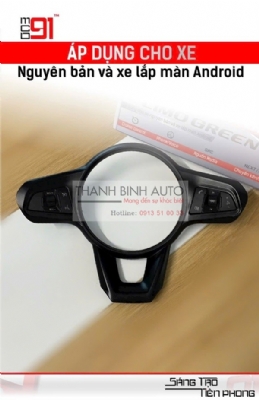 Phím vô lăng zắc zin cho xe Vinfast Limo Green