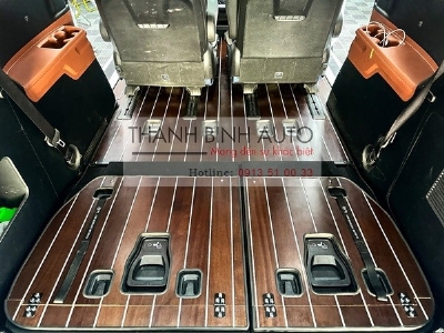 Sàn gỗ Teak cho xe KIA CARNIVAL