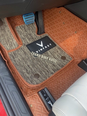 Thảm sàn 6D, thảm cốp cho xe Vinfast VF8