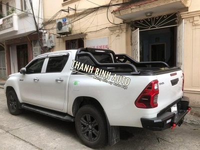 Thanh thể thao Hamer, cản sau Hamer, nắp thùng cuộn Bestwyl cho xe HILUX 2022