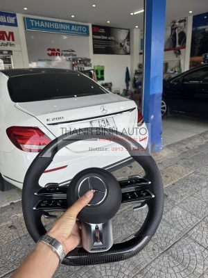 Vô lăng độ cực đẹp cho xe Merc E200