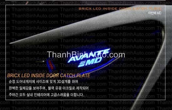 Trang trí LED tay mở cửa trong các loại xe