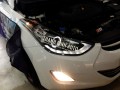 Hyundai Elantra đèn pha độ led