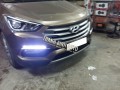 Hyundai Santafe 2016 độ Led gầm