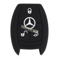 Vỏ chìa khóa ô tô silicon Mercedes smartkey 3 nút