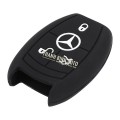 Vỏ chìa khóa ô tô silicon Mercedes smartkey 3 nút