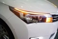 Ốp mí Led đèn pha độ theo xe TOYOTA ALTIS 2014 -2016