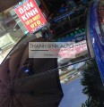 HONDA CITY dán nóc xe đen siêu bóng