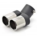 Đuôi pô kép cho Chevrolet Cruze Aveo Ford Focus 2 Kia Rio K2 Mazda 6 5 Peugeot 207 307