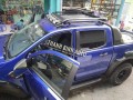  Giá nóc + bộ đèn nóc 4 bóng xe FORD RANGER