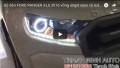 Video Độ đèn FORD RANGER XLS 2016 vòng angel eyes và led hạt thủy tinh hai chế độ