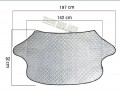 Chắn nắng 3D cho kính lái ô tô xe hơi