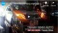 Video Độ đèn Toyota Fortuner vòng angel eyes led khối hai chế độ