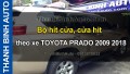 Video Bộ hít cửa, cửa hít theo xe TOYOTA PRADO 2009 2018