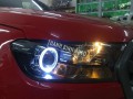 Độ đèn xe RANGER 2018, lắp Bi Domax siêu sáng
