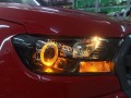 Độ đèn xe RANGER 2018, lắp Bi Domax siêu sáng